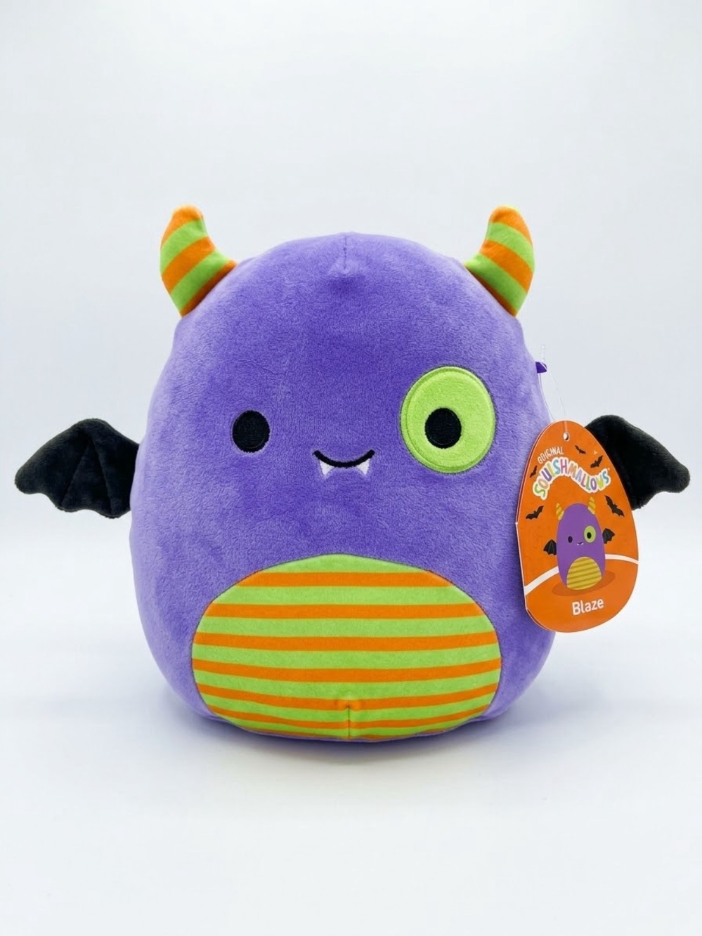 Squishmallows Halloween Bat Monster BLAZE 8" RARE HTF